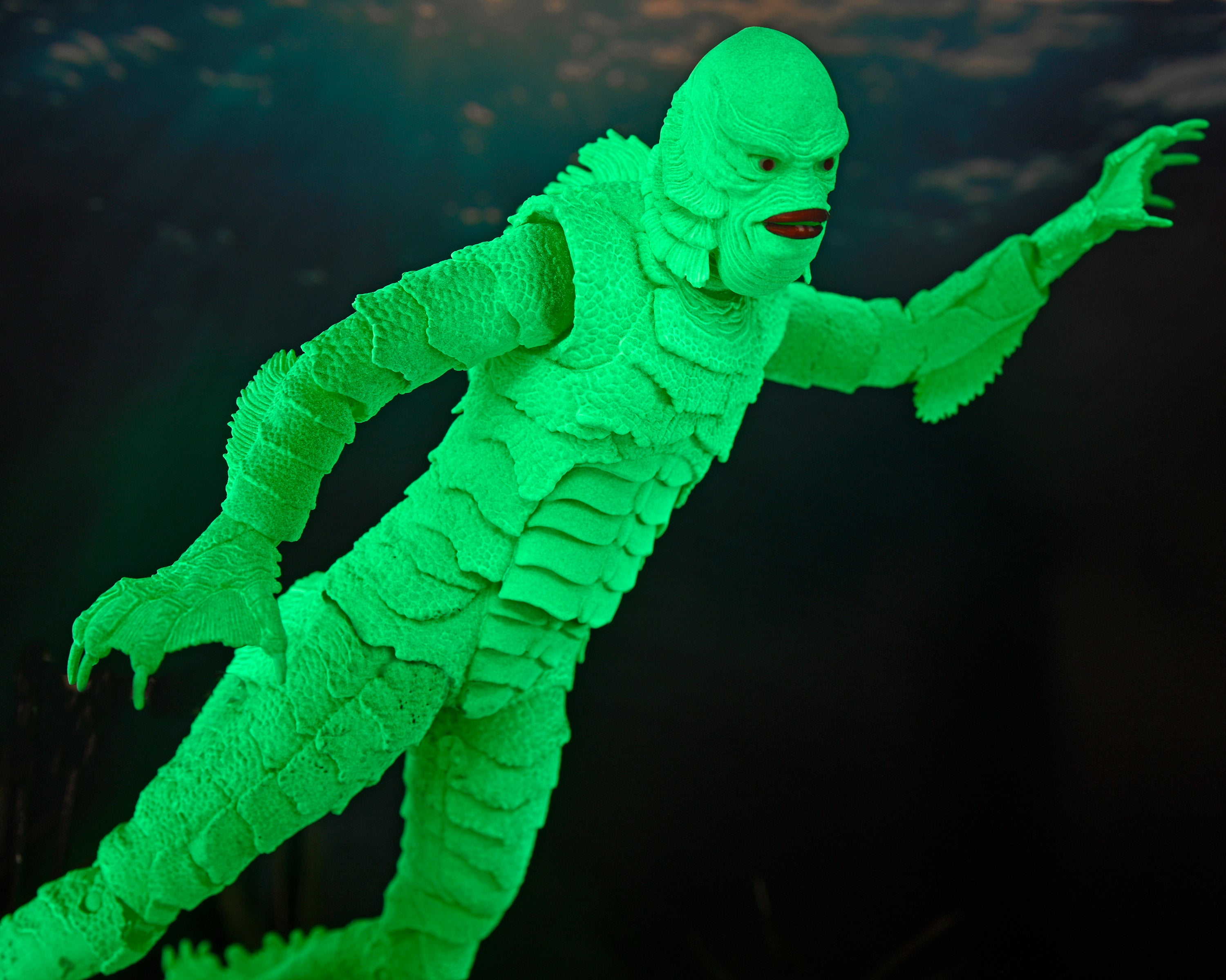 Universal Monsters The Creature from the Black Lagoon Glow in the Dark 7" Scale Action Figure by NECA